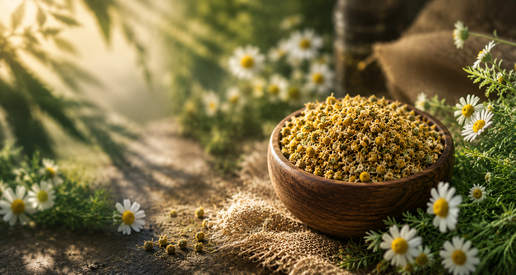 Organic herb farming fields in Egypt