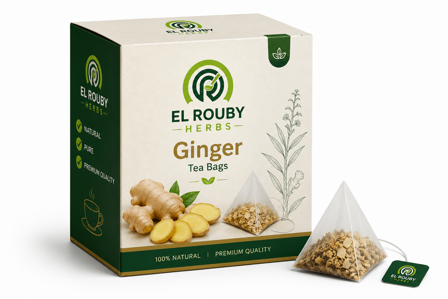 Ginger Tea Bags